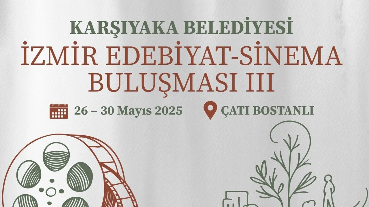 3.İzmir Edebiyat ve Sinema Buluşmasına Sayılı Günler Kaldı!