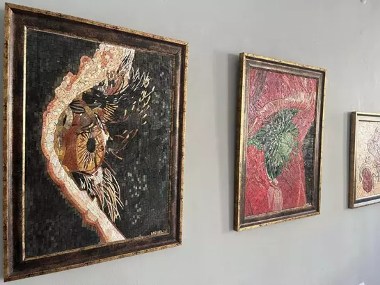 Mozaik sanatçı Hüzmeli’den ‘Taşlardan Düşlere’ Sergisi