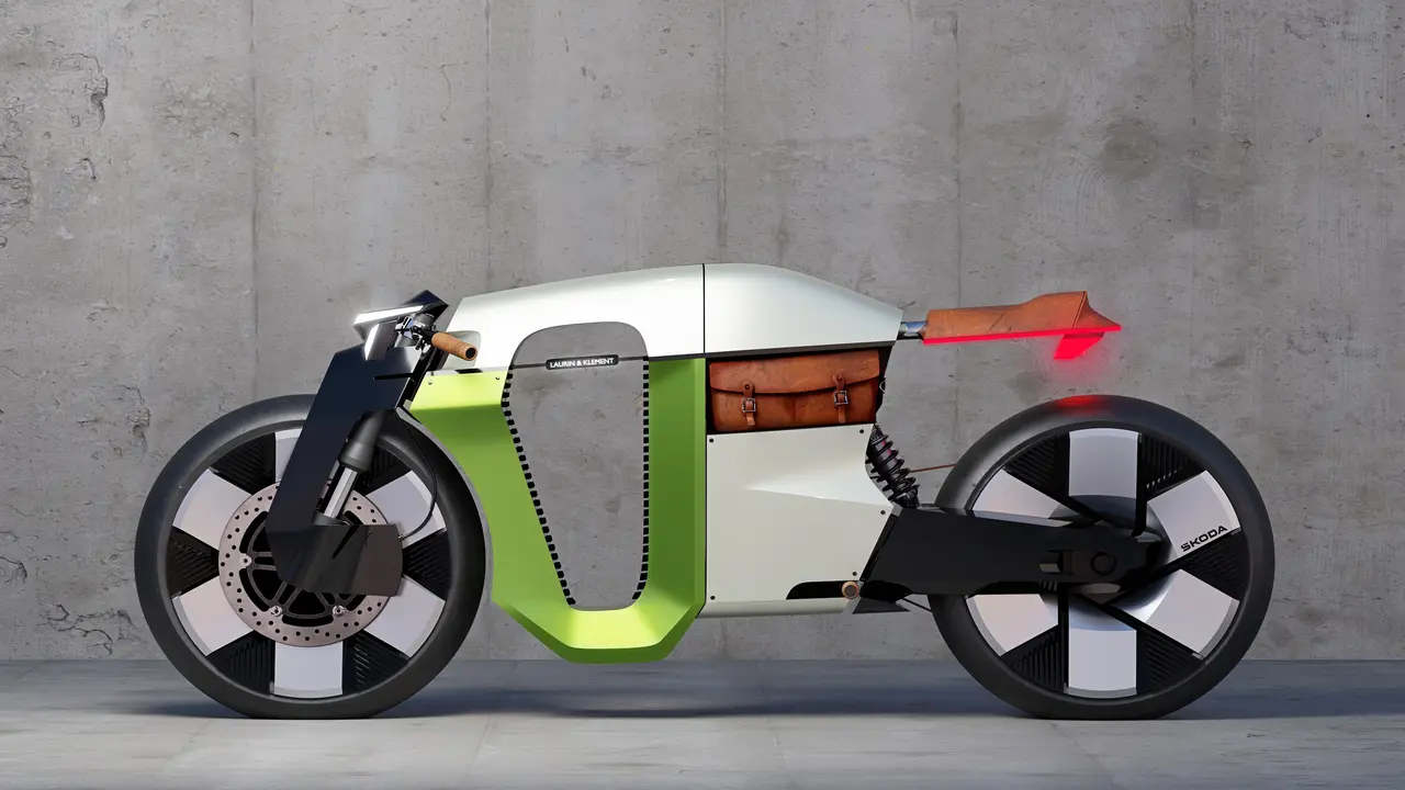 Skoda, Yenilikçi Tasarımıyla Dikkat Çeken Motosiklet Modelini Tanıttı