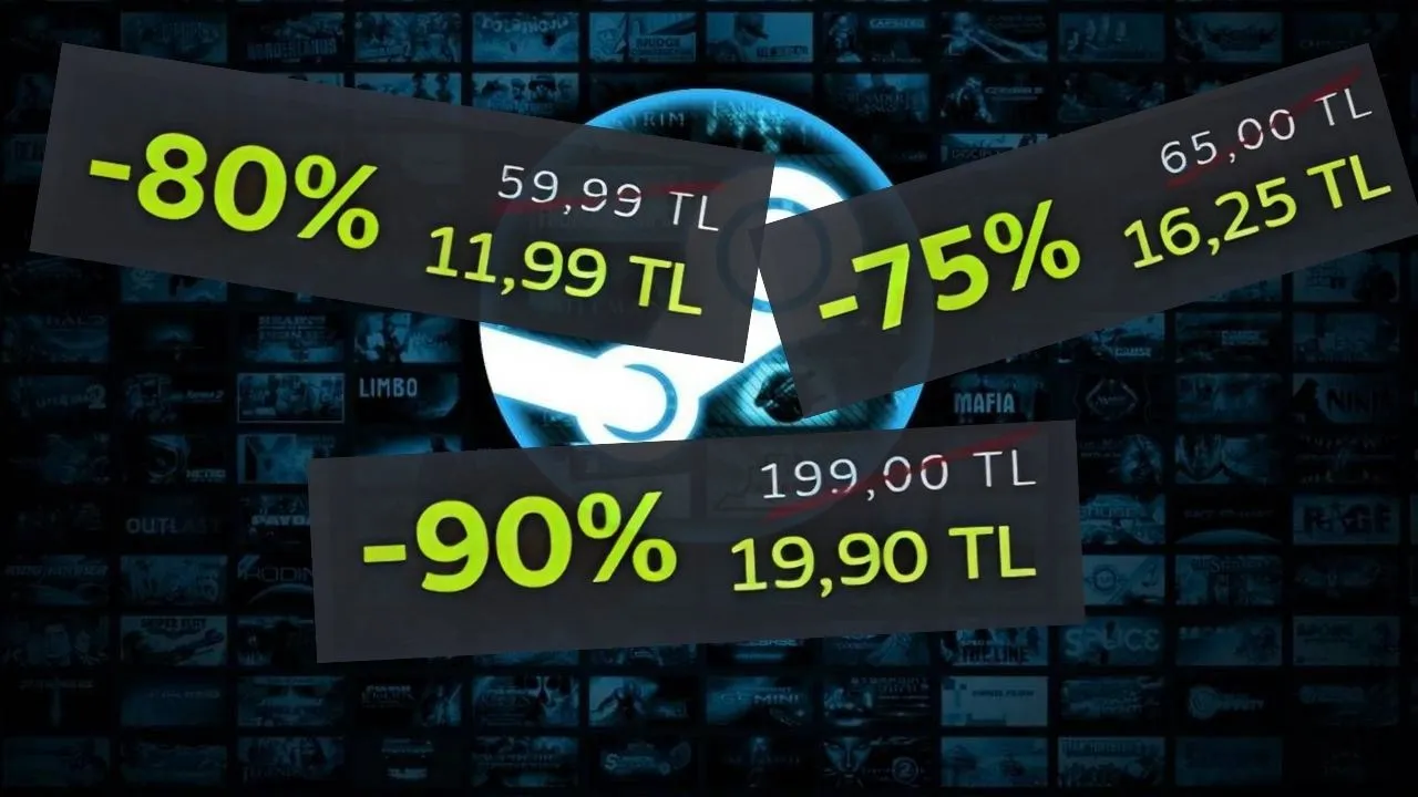Bu İndirimler Kaçmaz! %95’e Varan İndirimler Steam’de Sizi Bekliyor!