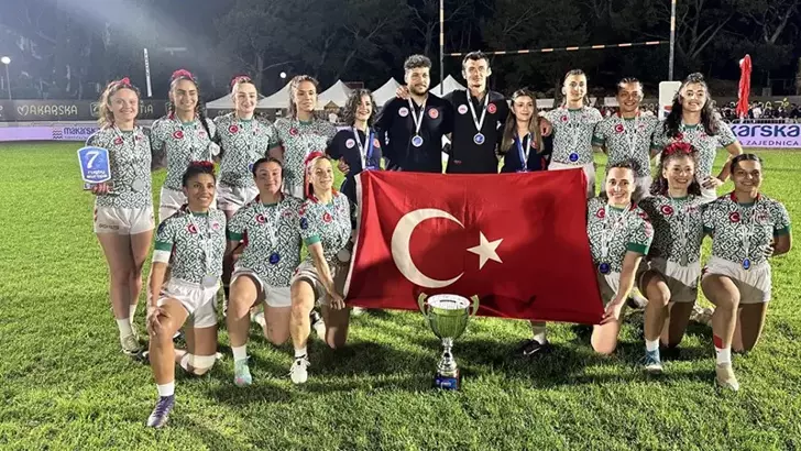 Kadın Ragbi Milli Takımı, Namağlup Şampiyonluk Sevincini Yaşadı