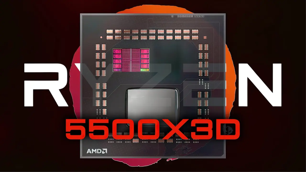 AMD Ryzen 5 5500X3D Tanıtıldı: İşte Teknik Özellikleri ve Detaylar