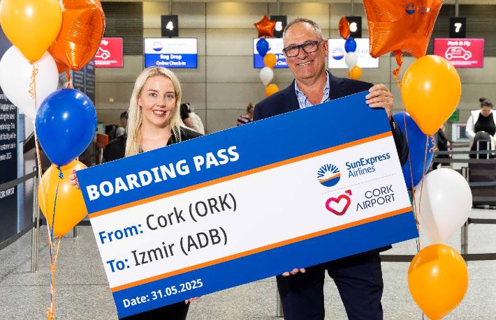 SunExpress’ten Yeni Hat: Cork-İzmir Seferleri Başladı!